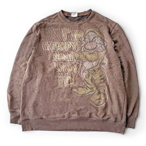 Secondhand Disney, Grumpy Sweatshirt - Picture 1 of 7
